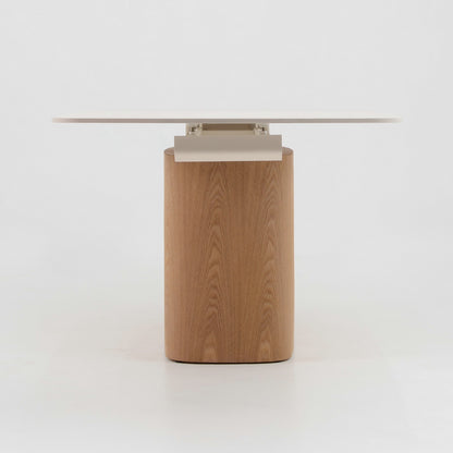 EVERLY Extendable Dining Table 180-270cm - Ceramic & Ash Veneer