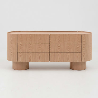 CLAIRE Sideboard 181cm - Oak