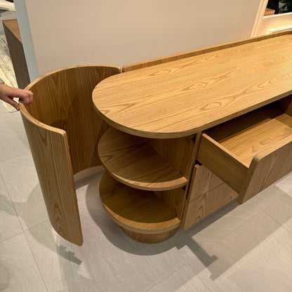 CLAIRE Sideboard 181cm - Oak
