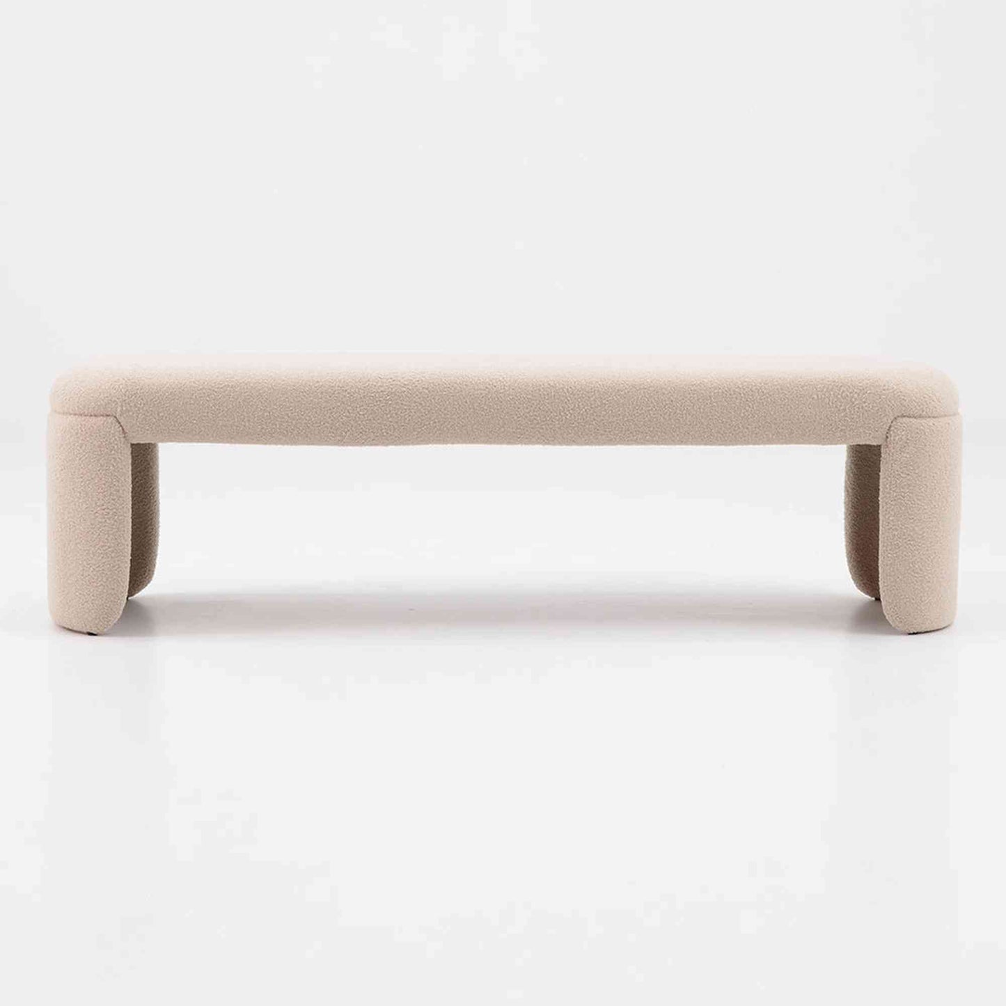 DETTA 2 Seater Bench 160cm  - Cream