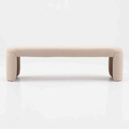 DETTA 2 Seater Bench 160cm  - Cream