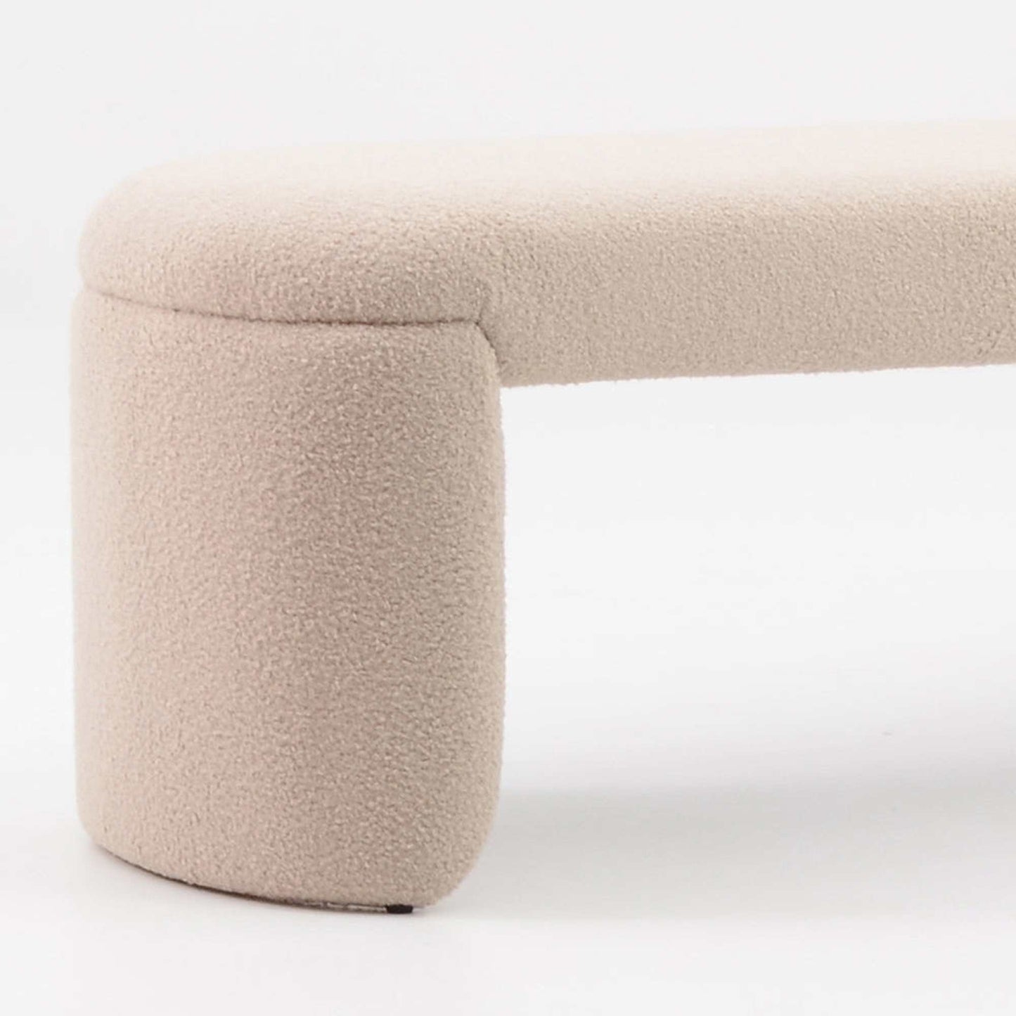 DETTA 2 Seater Bench 160cm  - Cream