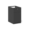KENTO Pedestal Drawer Unit Storage Cabinet - Black
