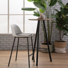 LAXMI Counter Stool - White & Black