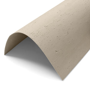 WOODFLEX FLEXIBLE SOFT STONE PANEL - TRAVERTINE - 2700 x 600mm