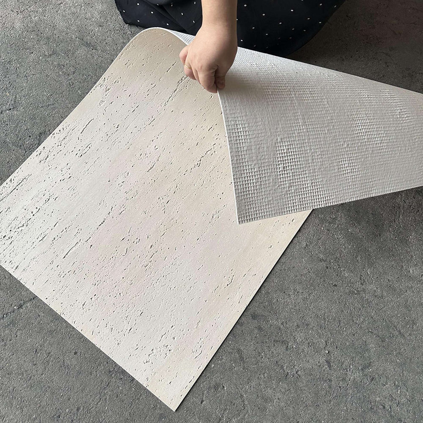 WOODFLEX  Flexible SOFT STONE PANEL - TRAVERTINE - 1200 x 600mm
