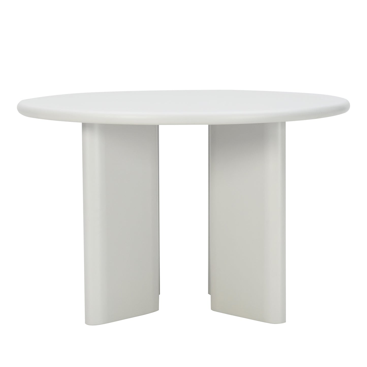 RILEY Round  Dining Table 1.2M - White