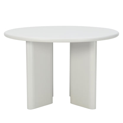 RILEY Round  Dining Table 1.2M - White