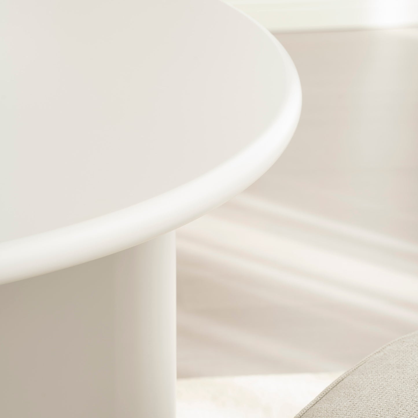 RILEY Round  Dining Table 1.2M - White
