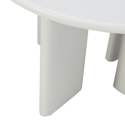 RILEY Round  Dining Table 1.2M - White
