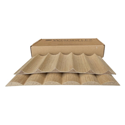 WOODFLEX FLOW FLEXIBLE VENEER SLIM PANELS - SAMPLES - SET OF 2