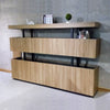 TRIBECA Display Unit  200cm - Warm Oak