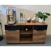 AFTAN Credenza 120cm - Warm Oak & Black