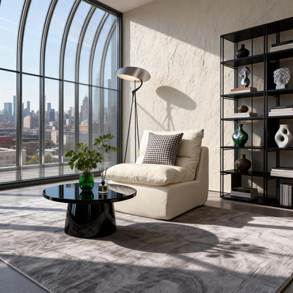 ZAHRA Singleseater Compressed Sofa - White