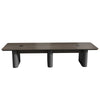 LUCA Boardroom Table 3.6m x 1.2m - Hazelnut & Grey