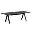 DOLAN Boardroom Meeting Table 2.4M - Black Concrete
