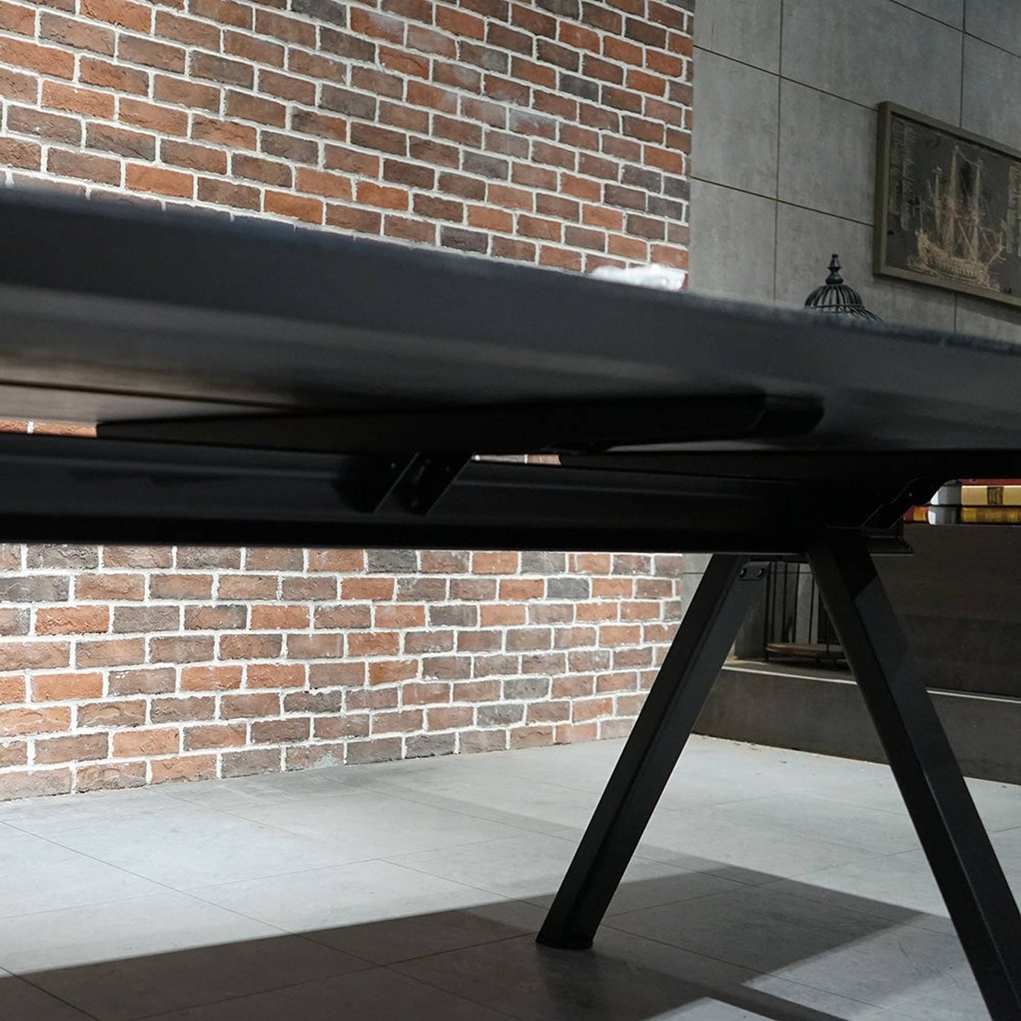 DOLAN Boardroom Meeting Table 3.6M - Black Concrete