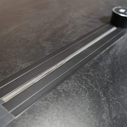 DOLAN Boardroom Meeting Table 3.6M - Black Concrete