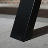 DOLAN Boardroom Meeting Table 2.4M - Black Concrete