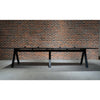 DOLAN Boardroom Meeting Table 3.6M - Black Concrete