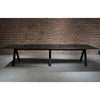 DOLAN Boardroom Meeting Table 3.6M - Black Concrete