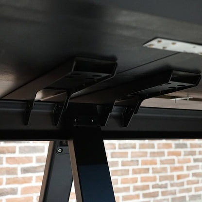DOLAN Boardroom Meeting Table 3.6M - Black Concrete
