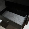 DOLAN Executive Desk Workstation 1.4 - 1.6m - Right Return - Black Concrete
