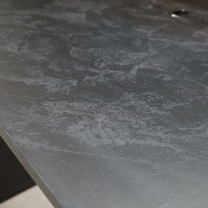 DOLAN Boardroom Meeting Table 3.6M - Black Concrete