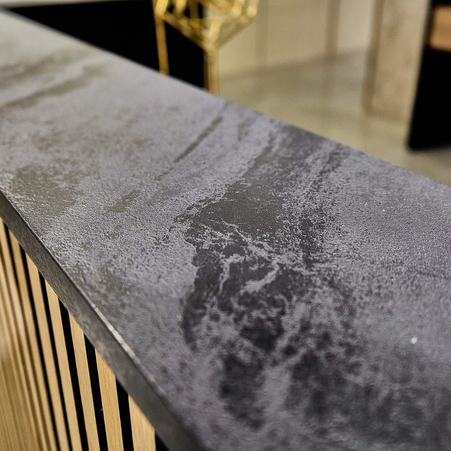 HALO Reception Desk 240cm - Black