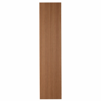 WOODFLEX Flexible Wooden Slat Wall Panel - Walnut Veneer - 2700mm - Half Round 27mm