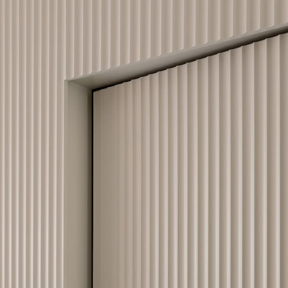 WOODFLEX WHITE PRIMED FLEXIBLE - WAVE 30 - 2700mm x 600mm