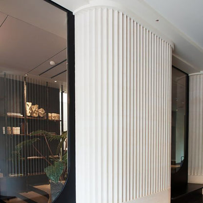 WOODFLEX WHITE PRIMED FLEXIBLE - WAVE 46 - 2700mm x 600mm