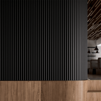 WOODFLEX WHITE PRIMED FLEXIBLE - WAVE 30 - 2700mm x 600mm