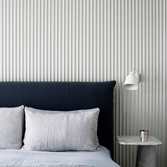 WOODFLEX WHITE PRIMED FLEXIBLE - WAVE 30 - 2700mm x 600mm