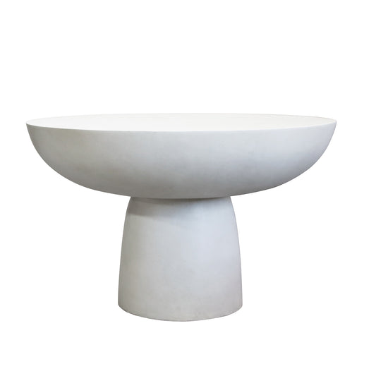 ROCCO Indoor & Outdoor Coffee Table 80.5 - White Concrete