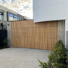 WOODFLEX Outdoor & Indoor Solid Hard Wood Slat Wall Ceiling Pool Fence Cladding - Oak - 2700mm x 545mm