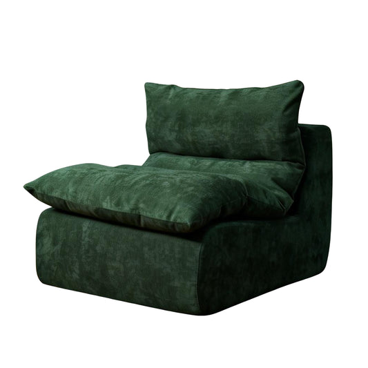 ZAHRA Singleseater Compressed Sofa - Green