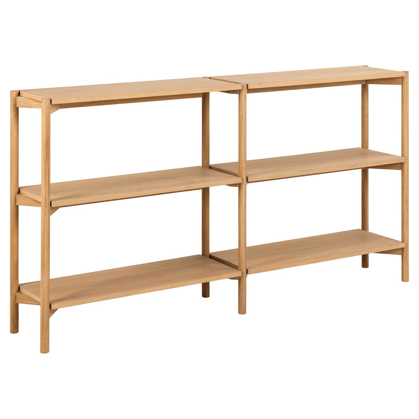 BRAIDWOOD Bookcase 169cm - Oak
