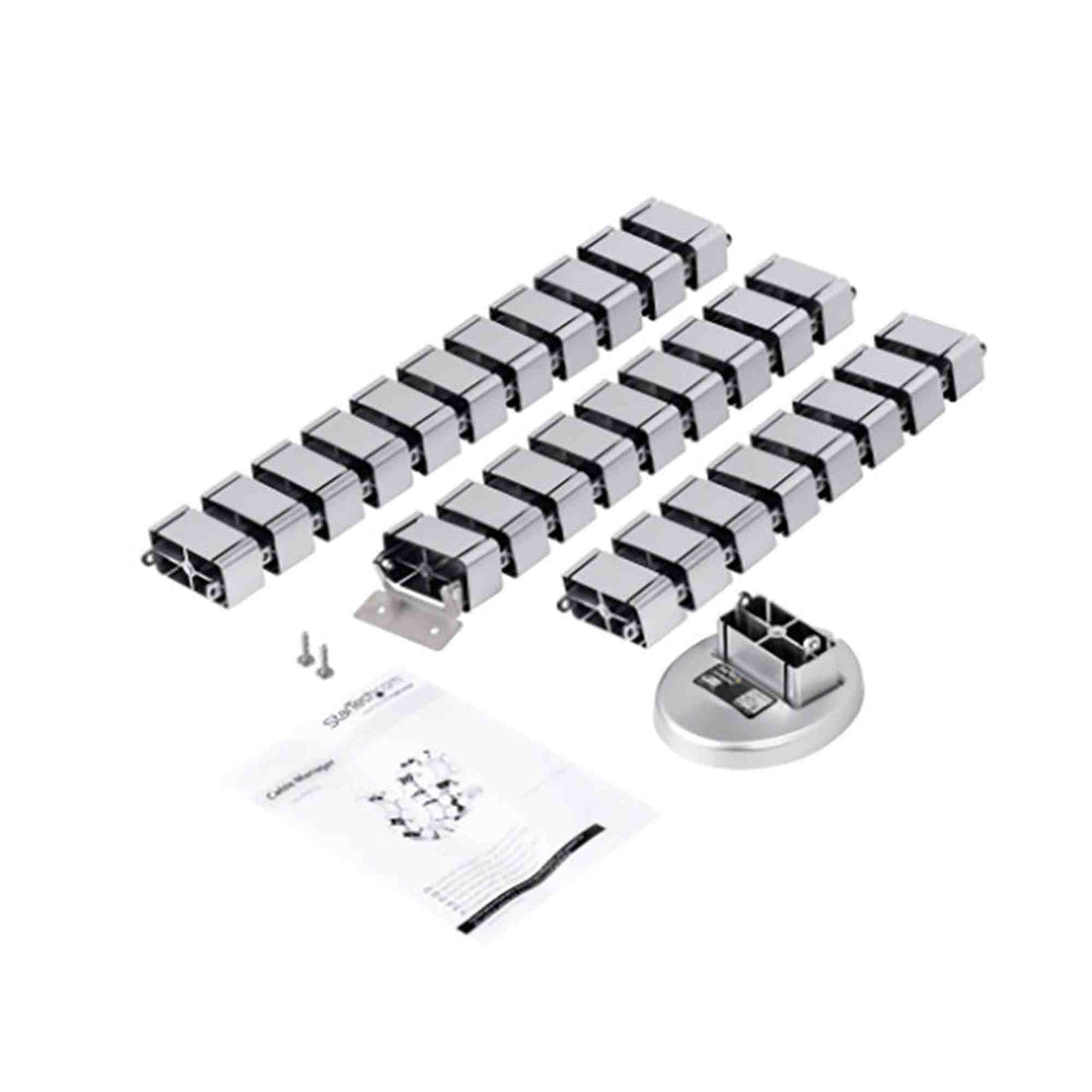 Umbilical Cable Management Spine - 80cm or 120cm - Black