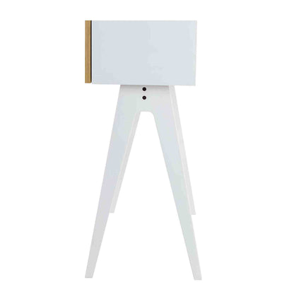 VALEN Study Desk 96cm - White & Oak
