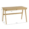 KEIR Study Desk 120cm - Natural