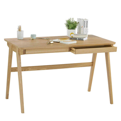 KEIR Study Desk 117cm - Natural,Office Furniture,Desks,Featured Products,Modern Furniture