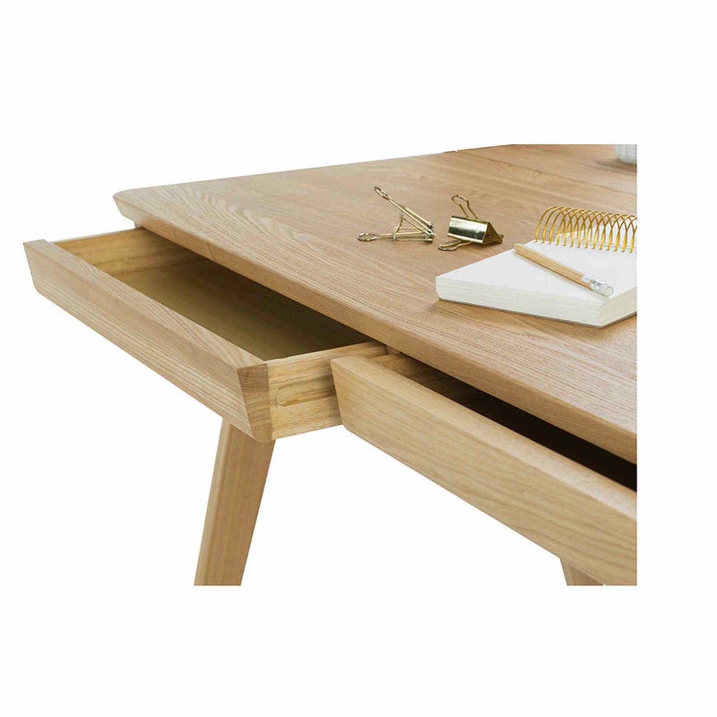 KEIR Study Desk 117cm - Natural,Office Furniture,Desks,Featured Products,Modern Furniture