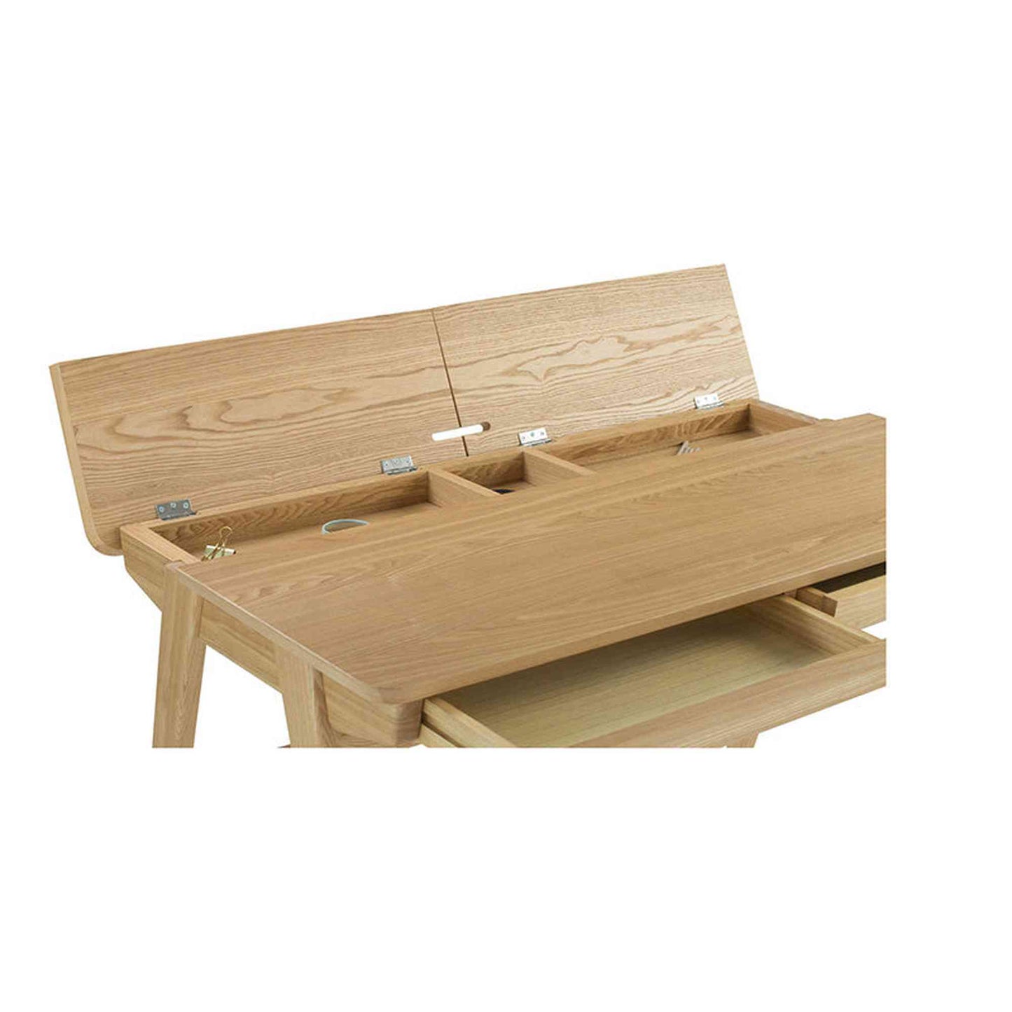 KEIR Study Desk 117cm - Natural,Office Furniture,Desks,Featured Products,Modern Furniture