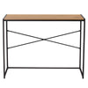 BRADFORD Study Desk 100cm - Natural & Black