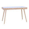 RETH Study Desk 120cm - Natural & White