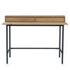 DOVER Study Desk 120cm - Natural & Black