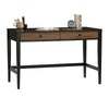CONALL Study Desk 120cm - Walnut & Black