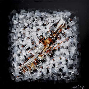 Oil Painting on Wooden Canvas