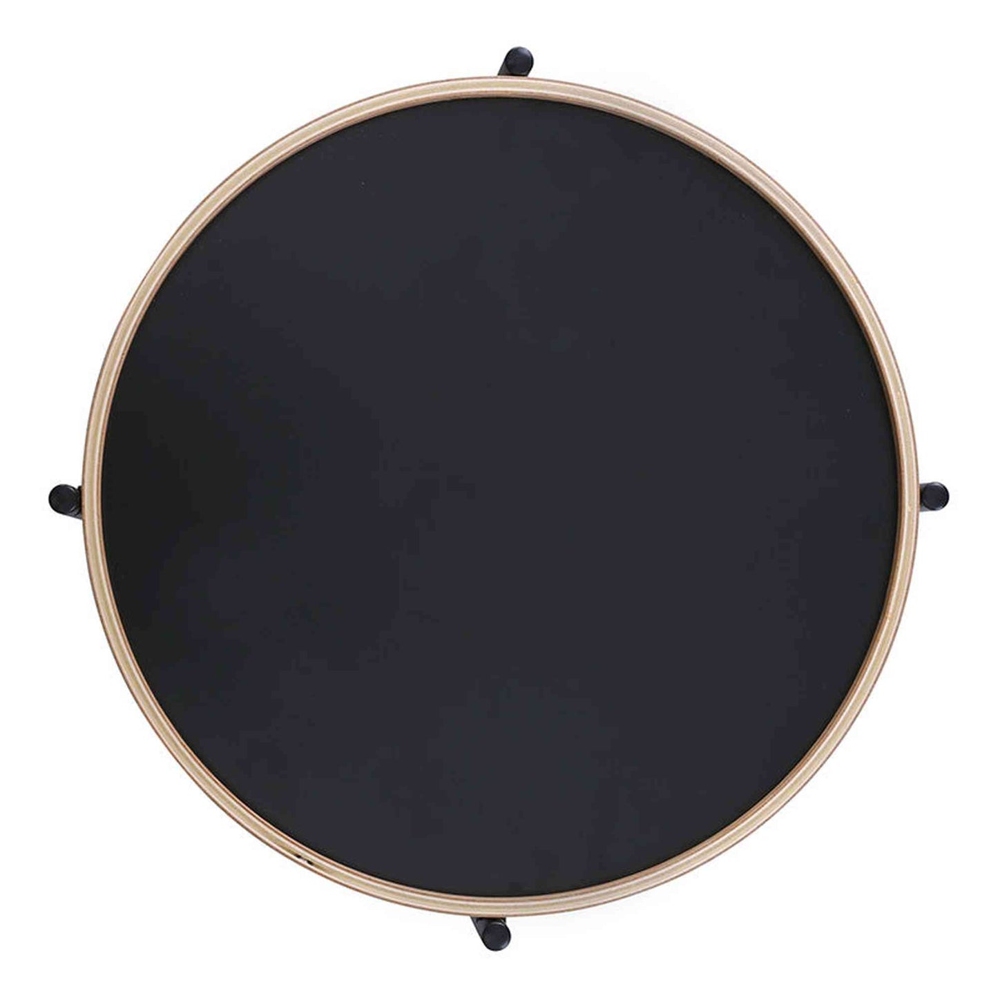 TANIX Coffee Table - Round - Black